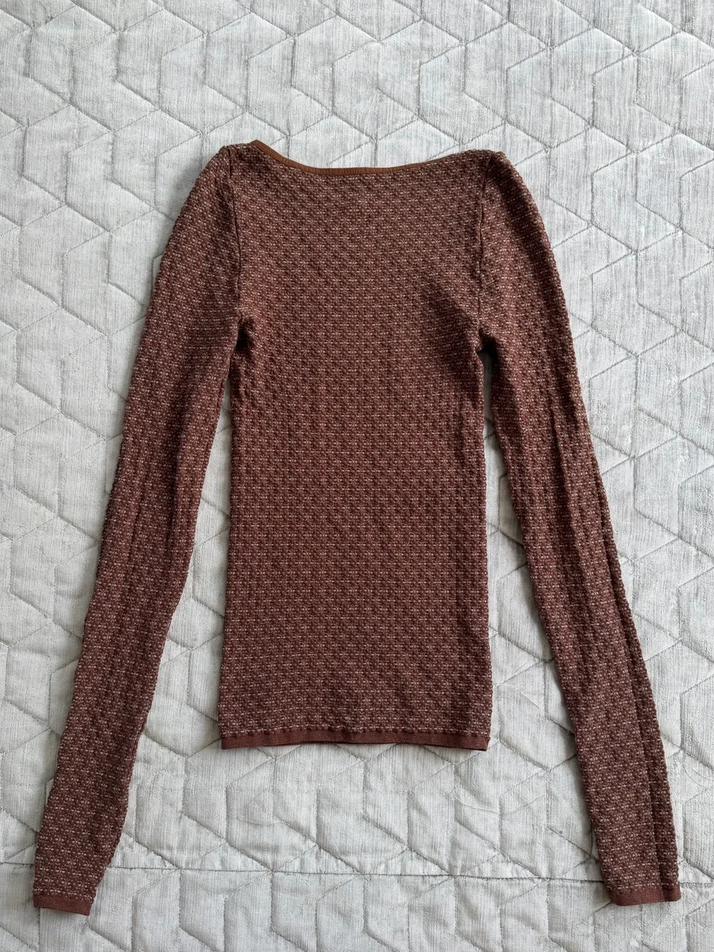 Set of 2 Intimately by Free People Love Letter Long Sleeve Tops Size M